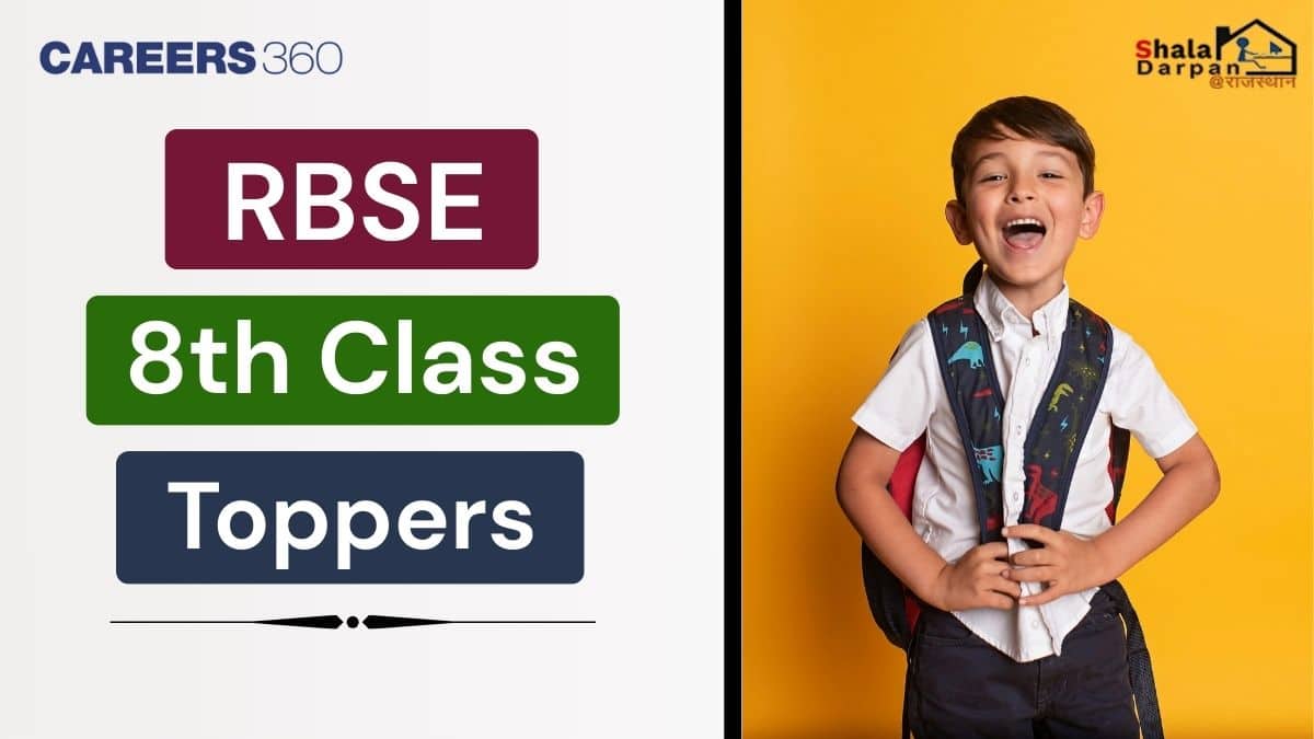 RBSE Rajasthan 8th Class Toppers 2025, Check Toppers Rank, Name, Marks